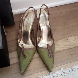 Olive Dolce & Gabanna heels